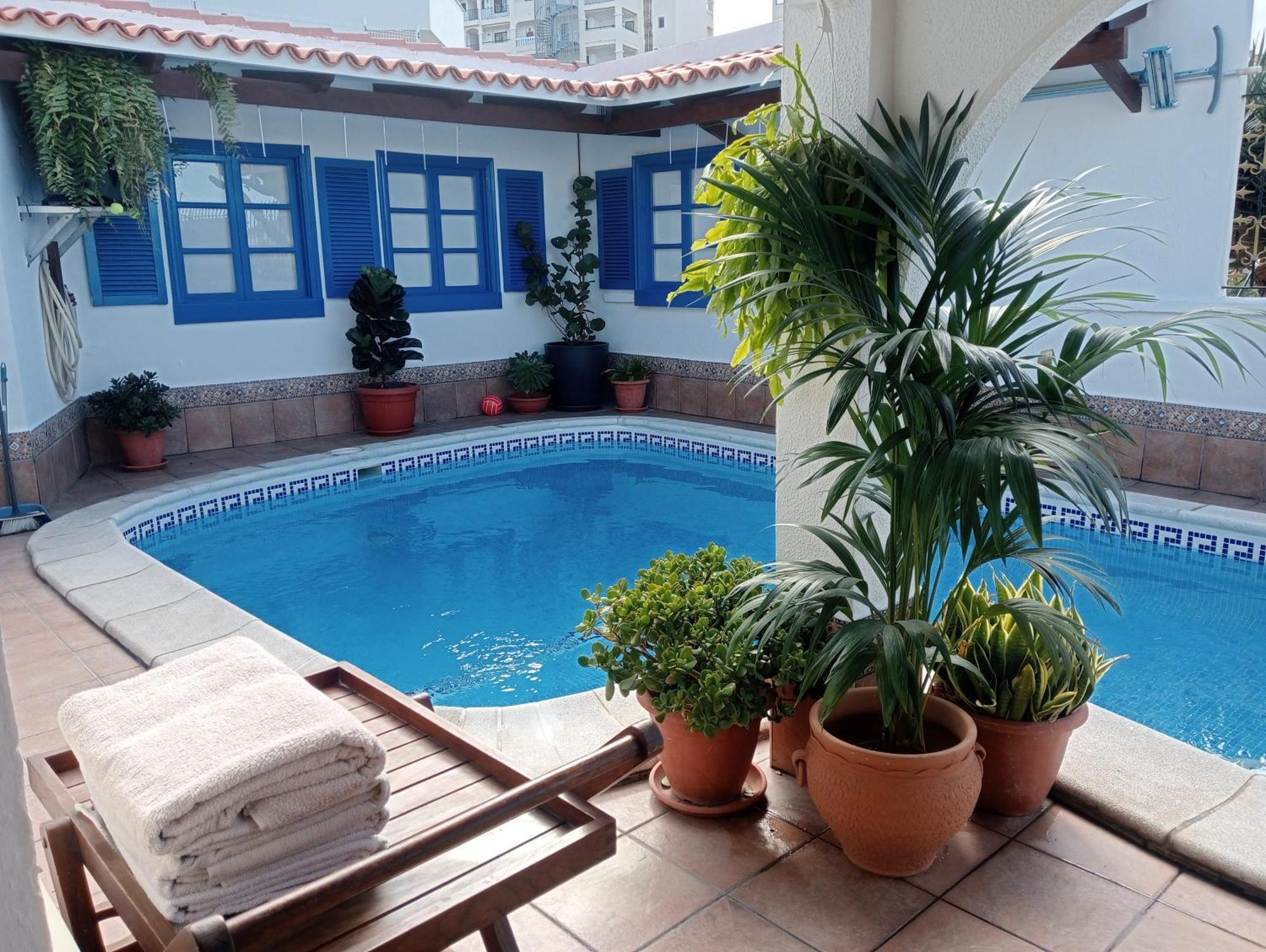 Beautiful Holiday Villa With Heated Private Pool, Los Cristianos Los Cristianos (Tenerife) Exterior foto